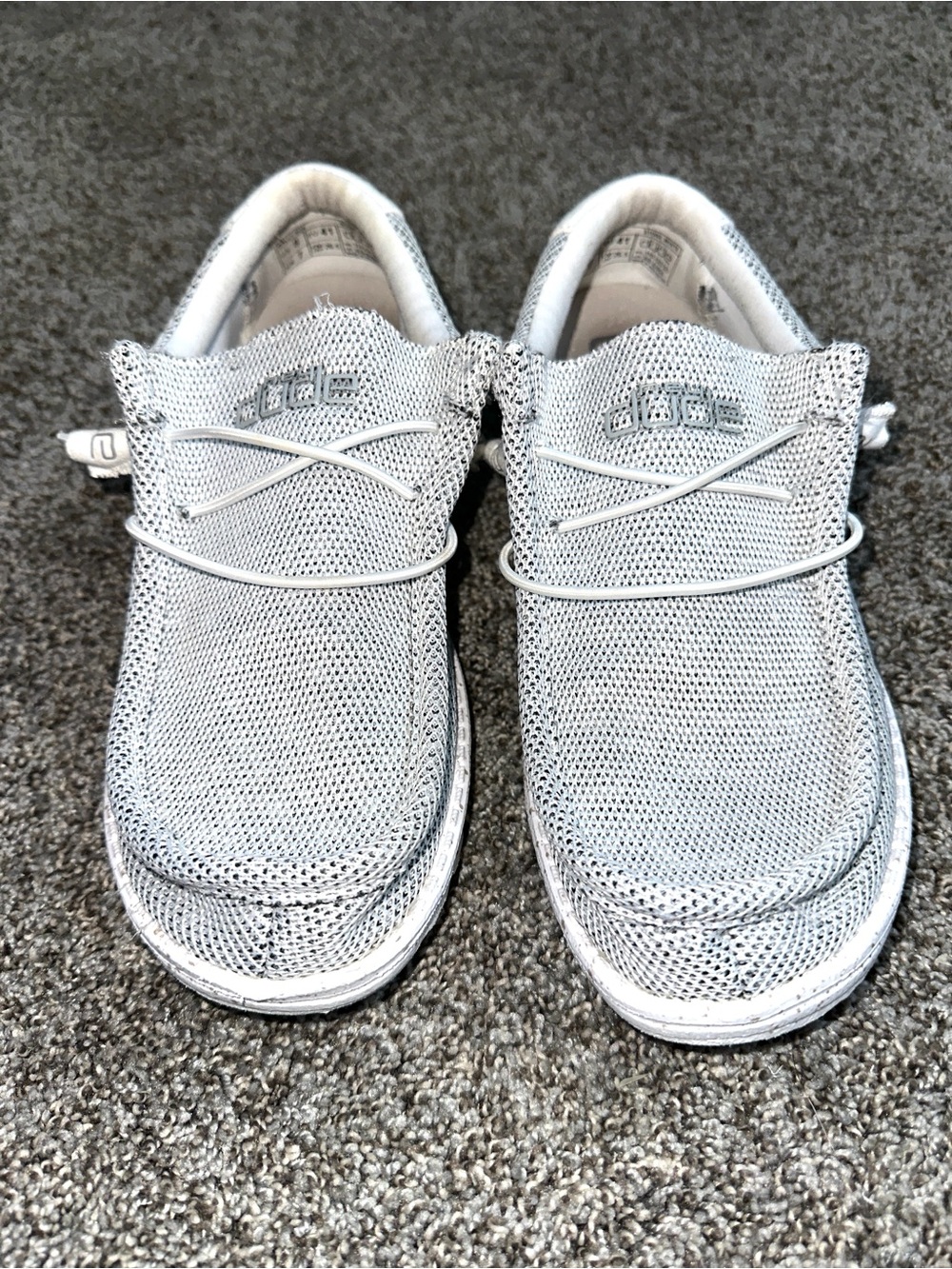 Hey Dude Wally Sox Stone White